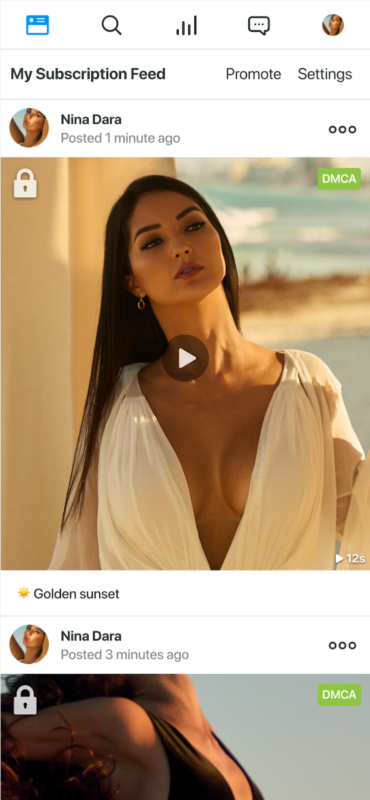 Alua Private feed