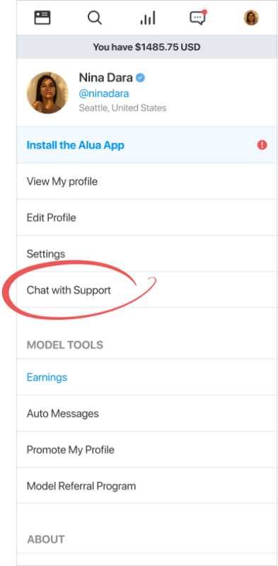 Support Chat