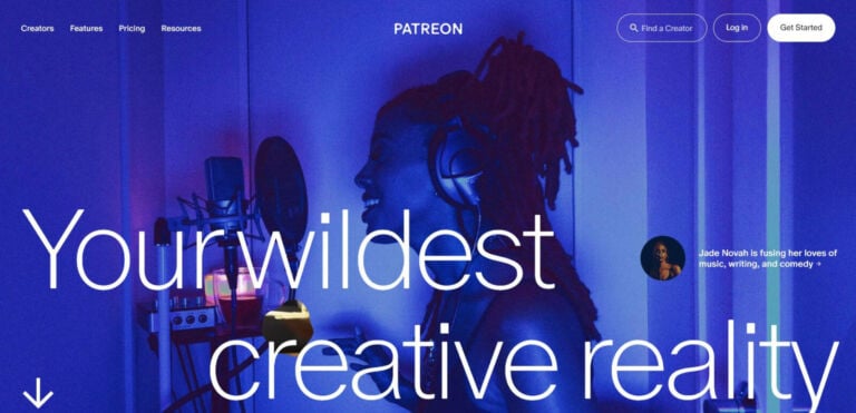 Patreon website